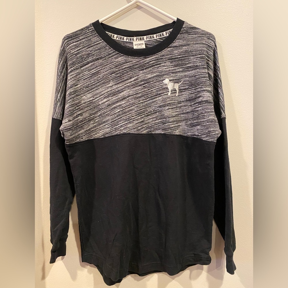 Lightly Worn- Pink Victoria’s Secret Long Sleeve Cotton/Poly Long Sleeve shirt